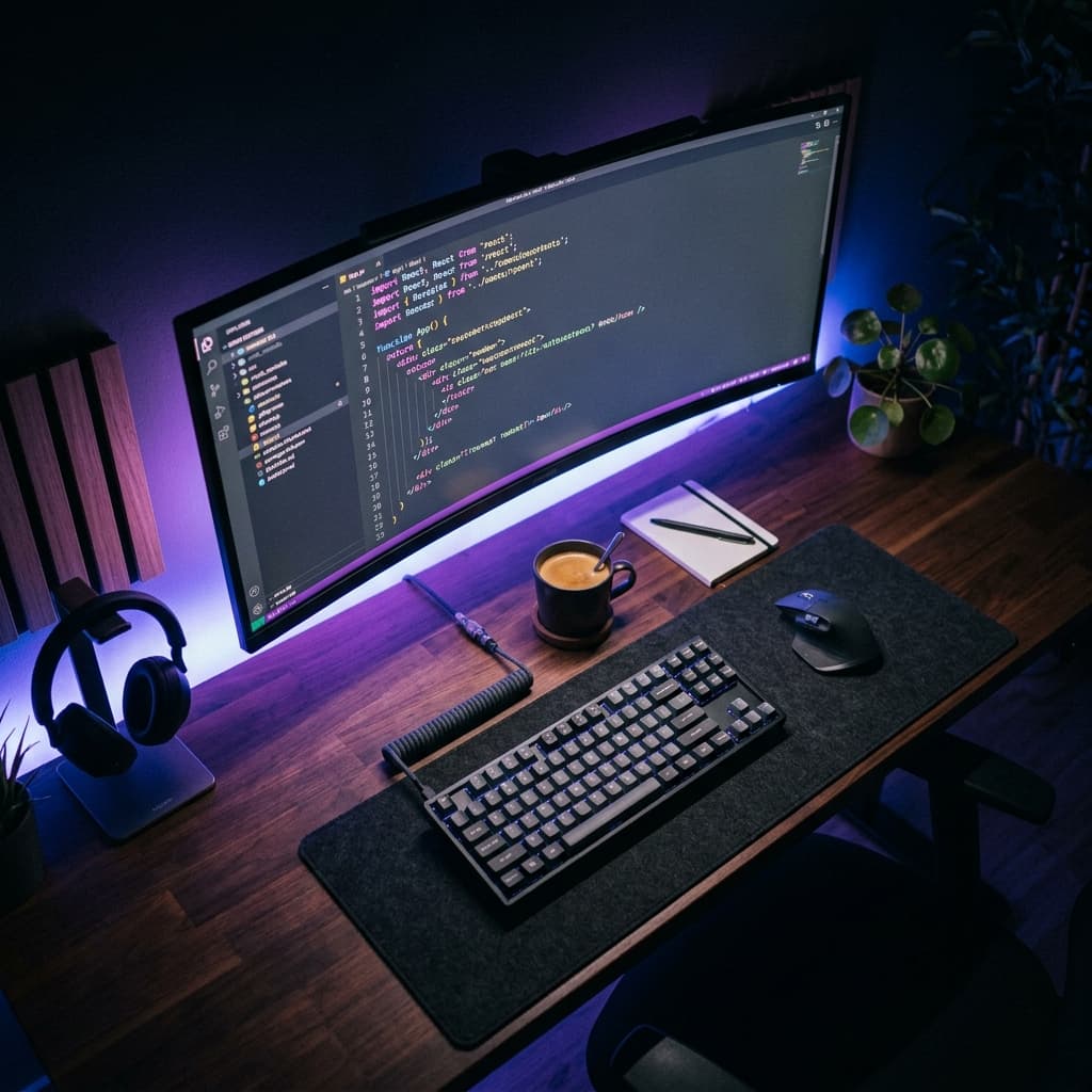 Espacio de trabajo de Gustavo Rivero